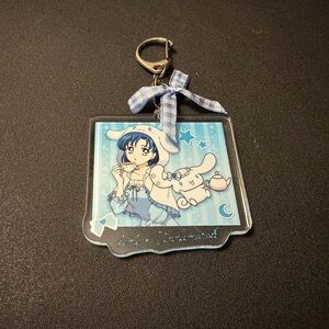 Sailor Mercury x Cinnamonroll Sanrio Acrylic Keychain